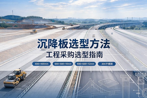 景泰沉降板选择方法