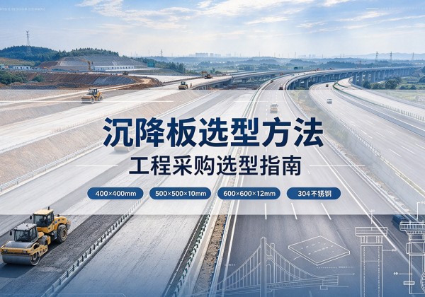 景泰沉降板选择方法