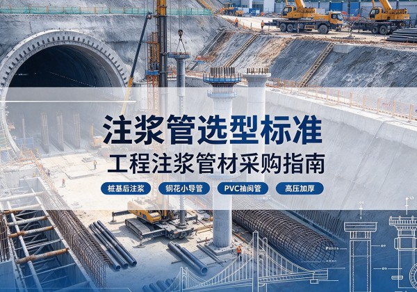 景泰注浆管选型标准